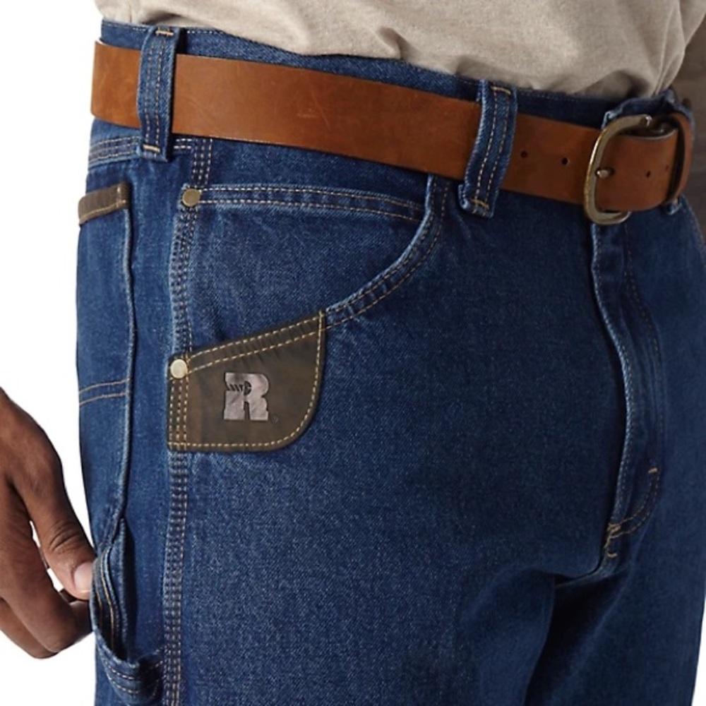 Wrangler Riggs Workwear Carpenter Jeans 46 x 30 Relaxed Tool Pockets Work